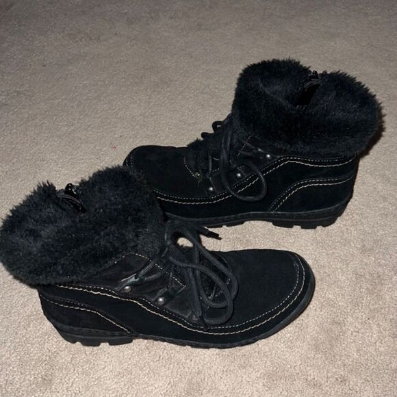 BareTraps "Deelya" Black Booties - Sz 8.5 - Picture 6 of 12